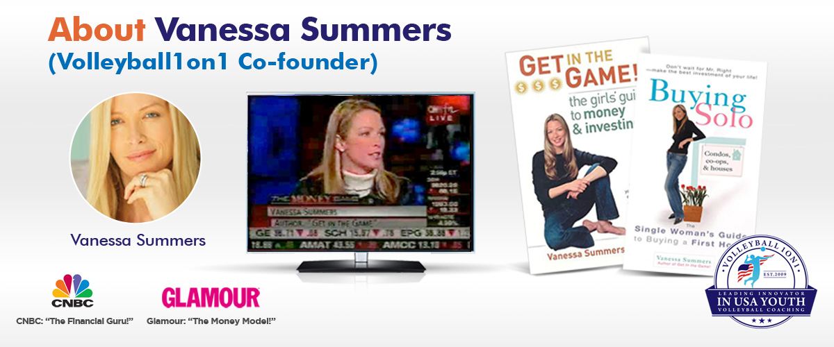 About Vanessa Summers - Co-Founder Of Volleyball1on1