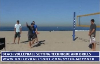 Advanced Beach Volleyball Setting Technique with Stein Metzger