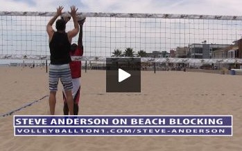 Beach Volleyball Blocking with Steve Anderson – Video 1 Demonstration
