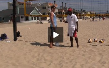 Beach Volleyball Spiking with Steve Anderson – Video 3 Hitting Footwork