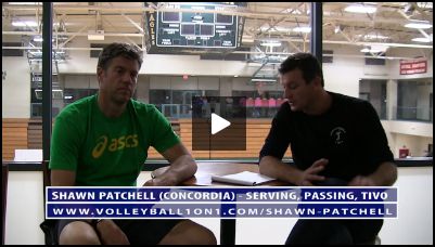 Conversation From Office – Serving and Passing Drill Using the Tivo