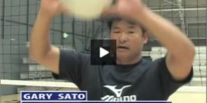Gary Sato Volleyball Overhand Pass