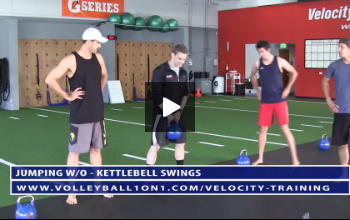 Kettlebell Swings, Gobler Squat, RDL Stretch, TRX – Y,T,W, Rows – Velocity Workout 2 – Jump Day (Video 1)