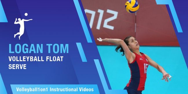 volleyball float serve